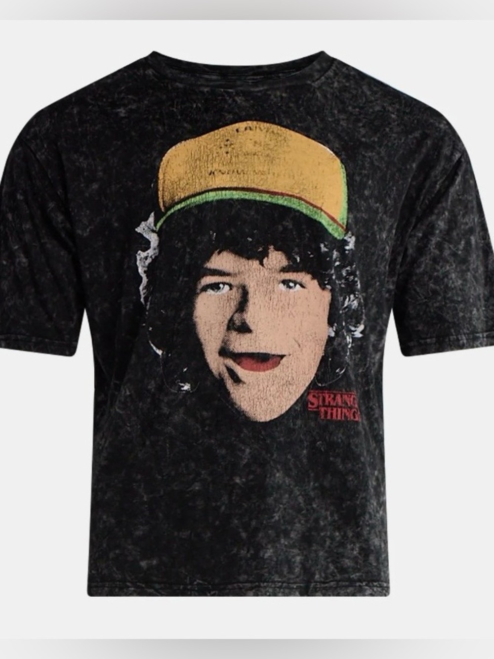 Netflix Stranger Things Dustin the Wind Oversized Graphic T-Shirt -Size XL